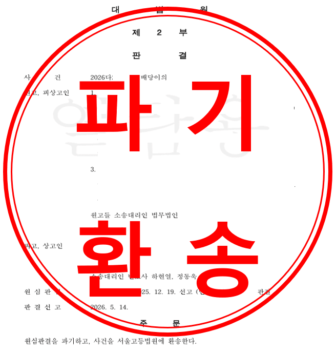 배당이의