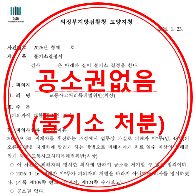 교통사고처리특례법위반(치상)